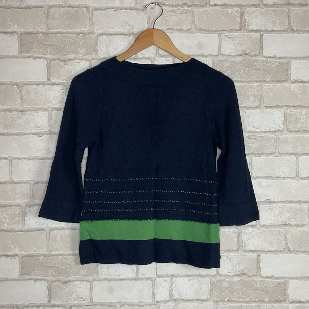 Anthropologie Field Flower Cashmere Blend Knit Top Size S